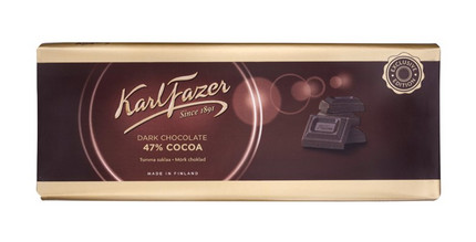Продуктови Категории Шоколади Karl Fazer Черен шоколад 47% какао 250 гр